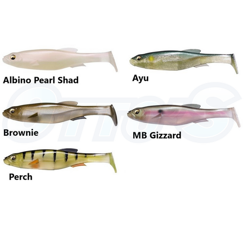 Megabass Magdraft Freestyle 6" Soft Plastic Lure 2 Pack Lure