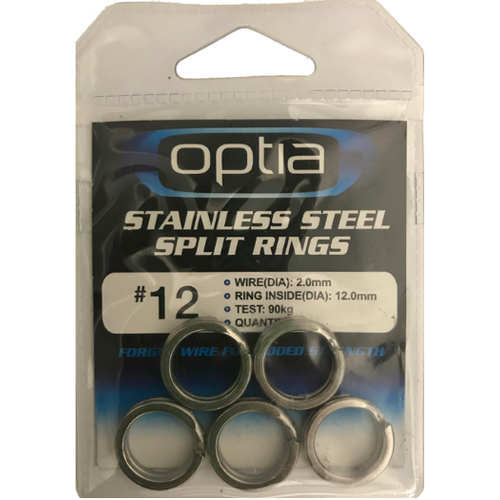 Optia Stainless Steel Split Rings
