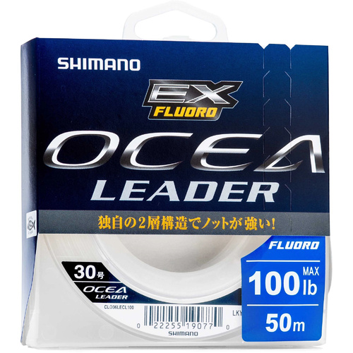 Shimano Ocea EX Fluorocarbon Leader 50m Fishing Leader Line