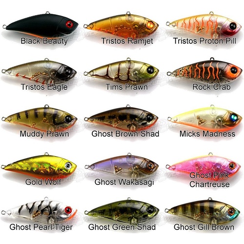 "CLEAROUT" Atomic Hardz Vibe 60mm 10.5g Rattle Fishing Lure