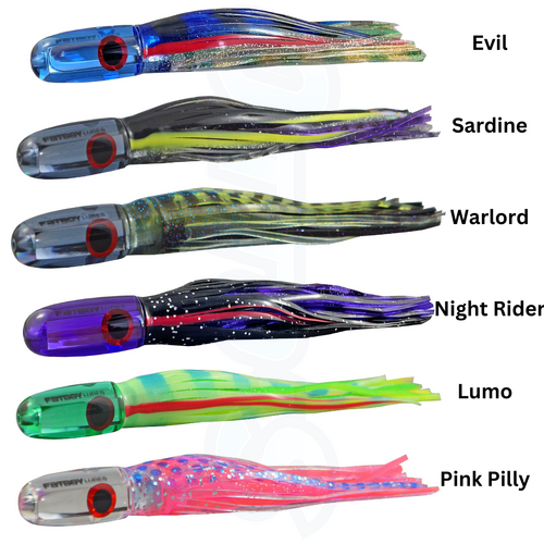 FatBoy Sniper 6" Rigged Skirted Trolling Fishing Lure