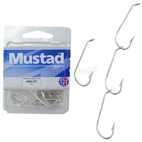 Mustad 92247 - Size 1 Qty 50 - Beak Baitholder Fishing Hook