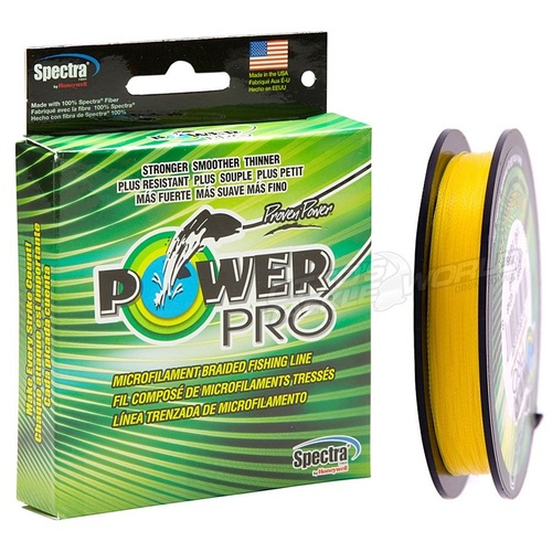 Power Pro Hollow Ace Braid 100lb X 1500yd Hi-Vis Yellow, BRAID