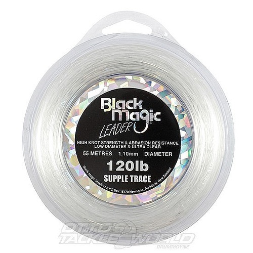 Black Magic Supple Trace Leader Line - Mono Leader Line