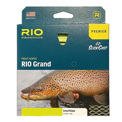 RIO Grand Premier Series Freshwater Floating Fly Line (Green/Yellow)