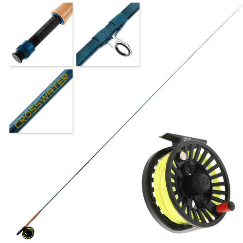 Redington Crosswater 8wt 4pc Fly Fishing Combo Outfit
