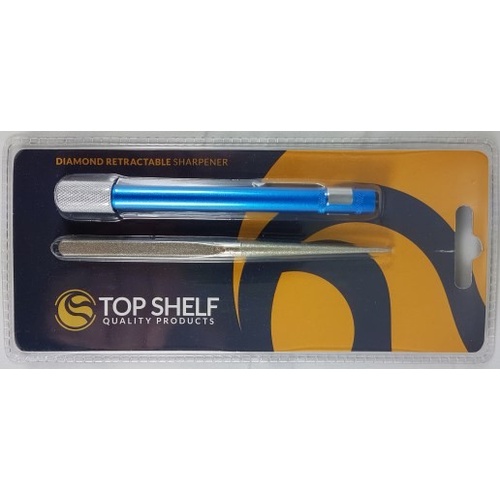 Top Shelf TKC Retractable Diamond hook Sharpening Rod