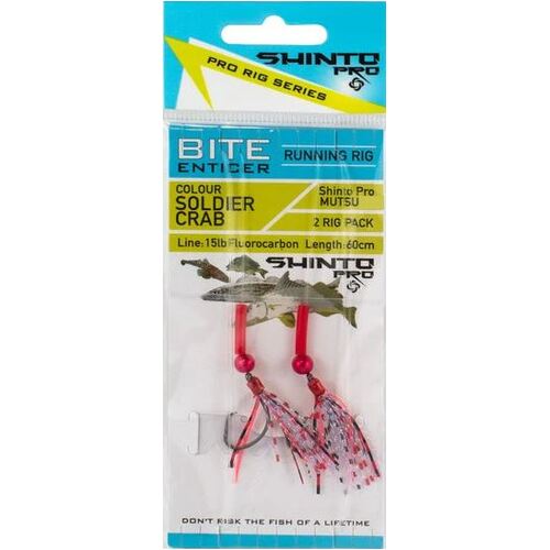 Shinto Pro Bite Enticer Running Rigs - 2 Pack
