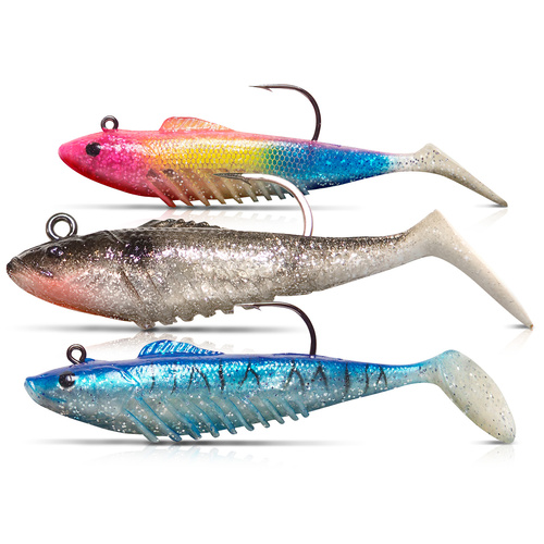 Shimano 2020 New Squidgy Slickrig Light Soft Plastic Fishing Lures