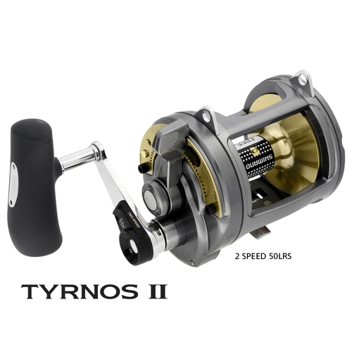 Shimano Tyrnos 2 Speed 50 LRS Overhead Fishing Reel