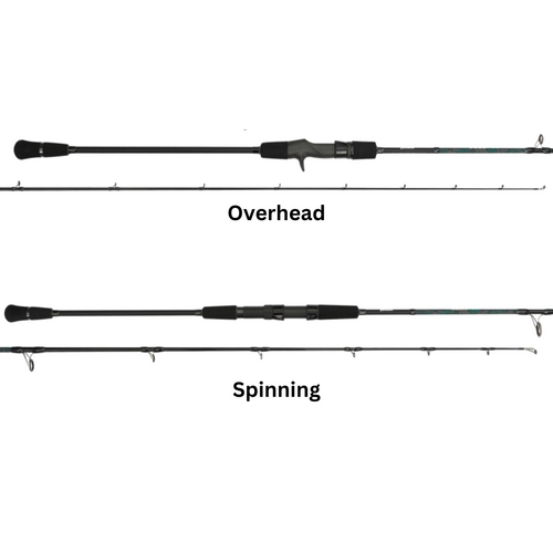 Nomad Seacore Slow Pitch Jigging Spinning and Overhead Rods