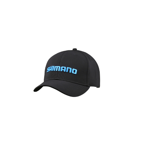 Shimano Corporate Platinum Black/Blue Cap