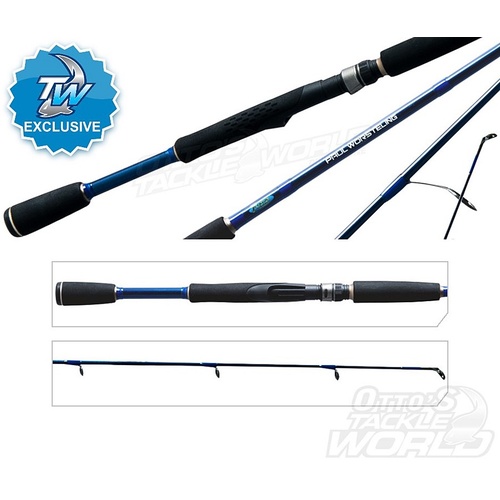 Shimano PW TCurve Blue Spinning Fishing Rod 