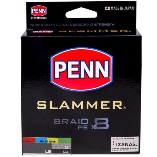 Penn Slammer Multicolour Braid 400M