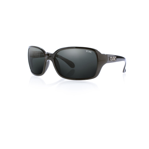 Tonic Sunglasses Cove Shiny Blk Glass Photochromic Grey G2 Slicelens