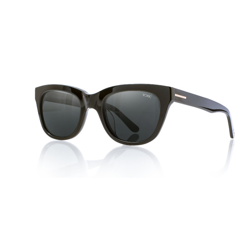Tonic Sunglasses Flemington Shiny Blk Glass Photochromic Grey G2 Slicelens