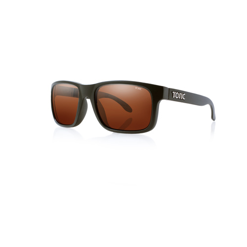 Tonic Sunglasses Mo Matt Blk Glass Photochromic Copper G2 Slicelens