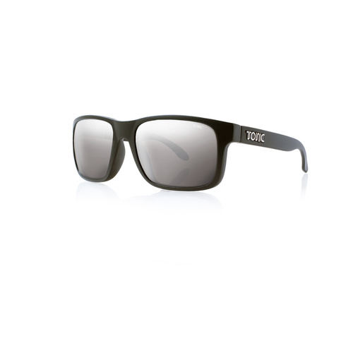 Tonic Sunglasses Mo Matt Blk Glass Mirror Silver G2 Slicelens