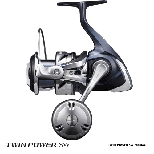 Shimano 21 Twinpower SW C 5000 HG Spinning Fishing Reel