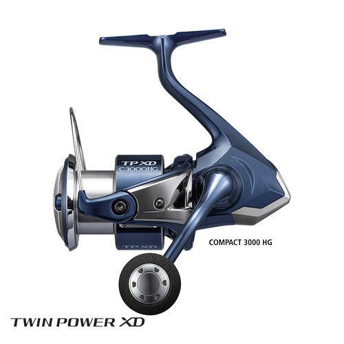 Shimano Twin Power Compact 3000 HGA Spinning Fishing Reel