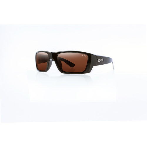 Tonic Sunglasses Rise Mat Blk Glass Photochromic Copper G2 Slicelens