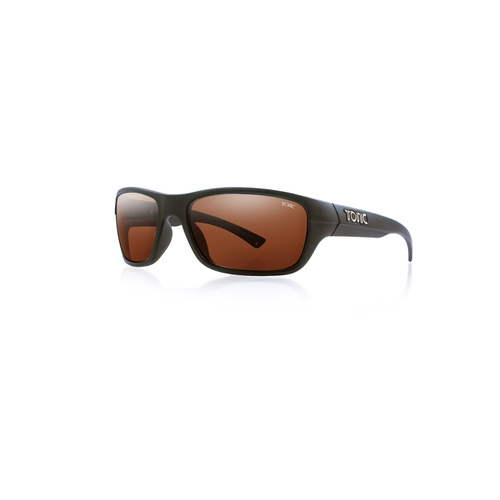 Tonic Sunglasses Rush Matt Blk Glass Photochromic Copper G2 Slicelens