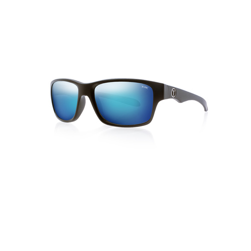 Tonic Sunglasses Tango Matt Blk Glass Blue Mirror G2 Slicelens
