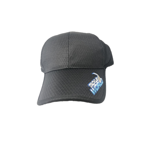 Tackle World Breathable Promotion Black Cap