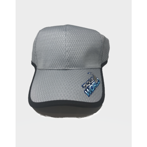 Tackle World Breathable Promotion Grey Cap