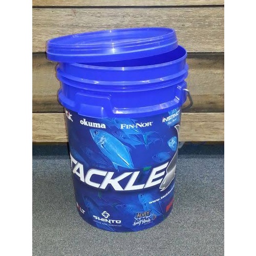 Tackleworld Sponsored Blue Bucket 20L