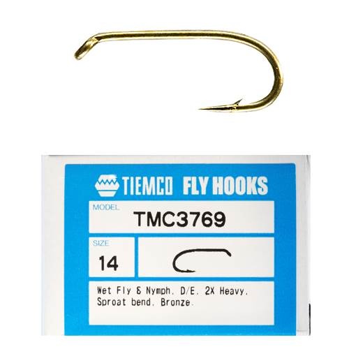 Tiemco 3769 Heavy Gauge Wet Fly/Nymph Fly Hook