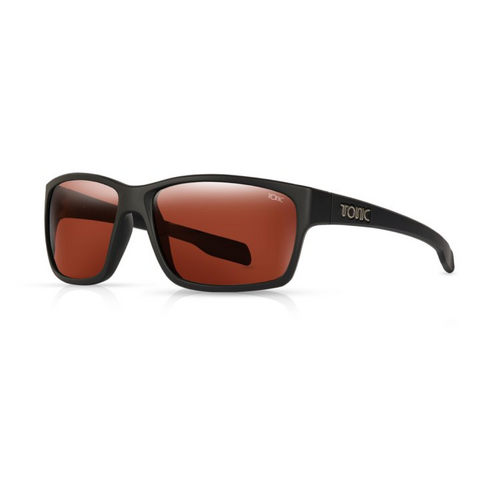 Tonic Sunglasses Titan Matt Black Photochromatic Copper