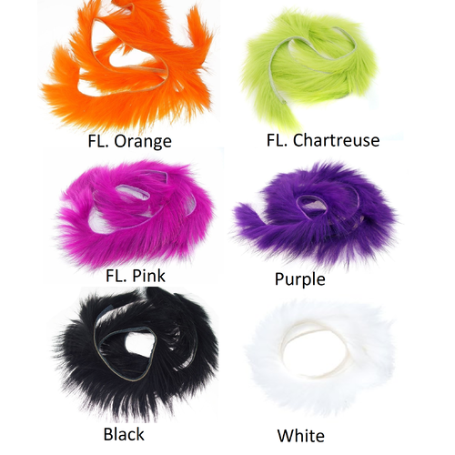 Wapsi Rabbit Zonkers Magnum Cut Fly Tying Material