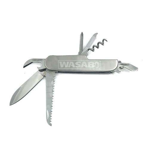 Wasabi Keychain Pocket Knife/Multi Tool