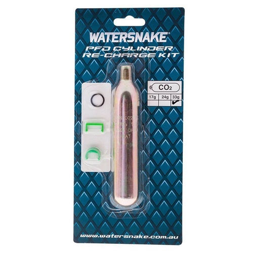 Watersnake Lifejacket PFD Recharge Cylinder Kits