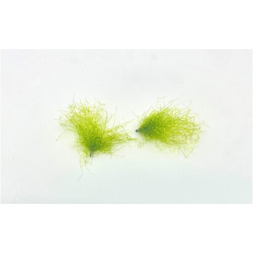 Weed Flies Hand Tied at Ottos 2 Pack Black Fish