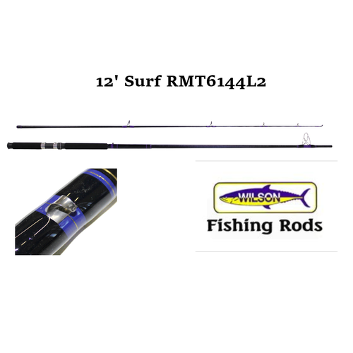 Wilson 12' 8kg Surf Low Mount Rod RMT6144