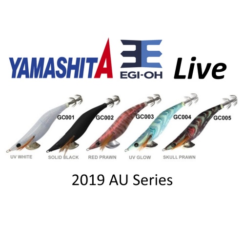 Yamashita 19 Egi Oh Live 2.5 Global Colours Squid Jig 