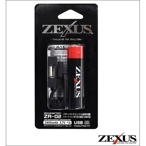 Zexus ZR-02 Rechargeable Battery