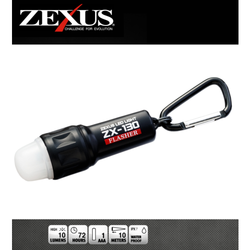 Zexus ZX-130 LED Flashlight Torch