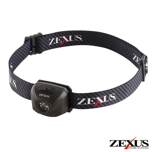 Zexus ZX-R10/RR10 USB Rechargeable LED Head Torch Light