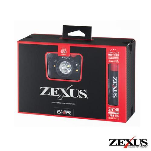 Zexus ZX-R370 LED Rechargeable Headlamp