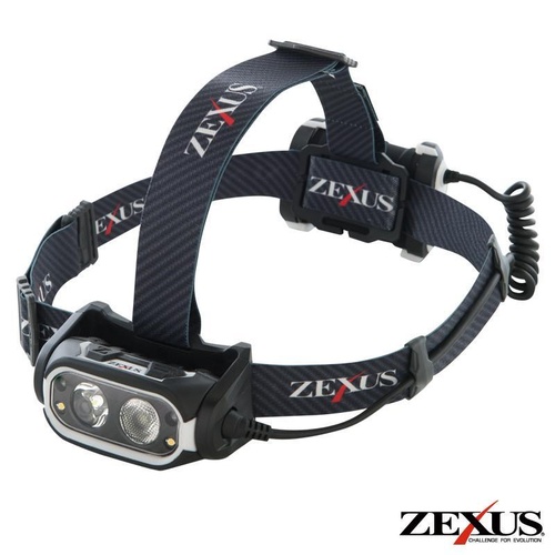 Zexus ZX-R700 USB Rechargeable LED Head Lamp Light