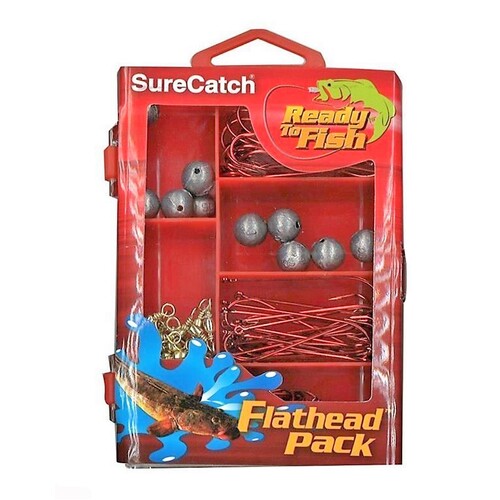 Flathead Pack Ready to fish Tackle Box