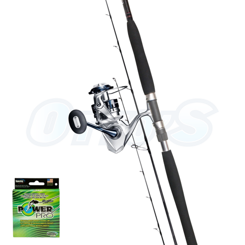 Heavy Flats Stickbait Spinning Combo Shimano and Wilson
