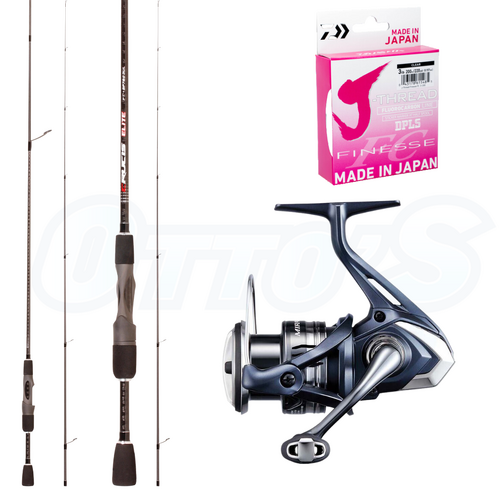 Shimano Miravel and Crucius Finesse Trout Combo