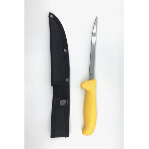 Quality 15cm Fillet Knife with Nylon Shealth