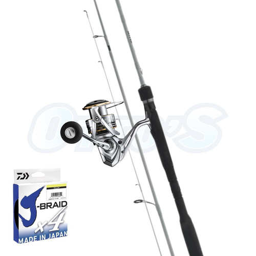 Affordable Heavy All Rounder Spinning Fishing Combo