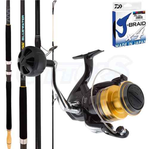 Shimano Socorro 10000 and Ugly Stik Bluewater Surf/Beach Combo