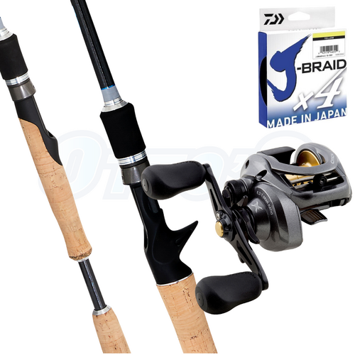 Shimano T-Curve and Citica Baitcast Combo High Gear